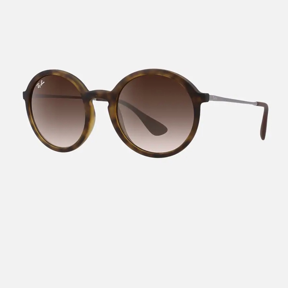 RayBan RB4222 round tortoise sunglasses